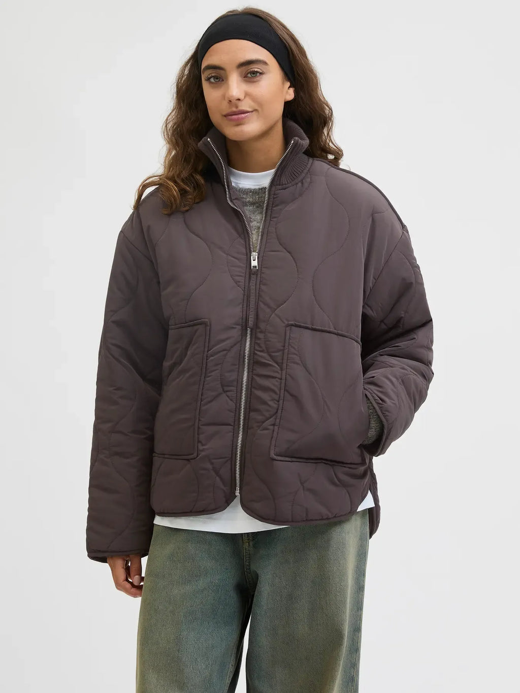 Veste matelassée femme JJXX Jxserena Mid - Bracken