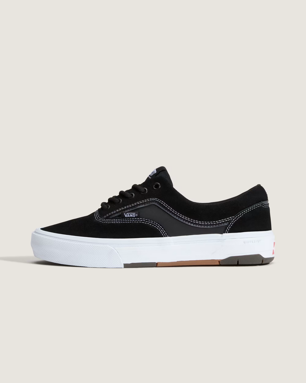 Chaussures de skate Vans Skate Era Wafflecup - Black/White