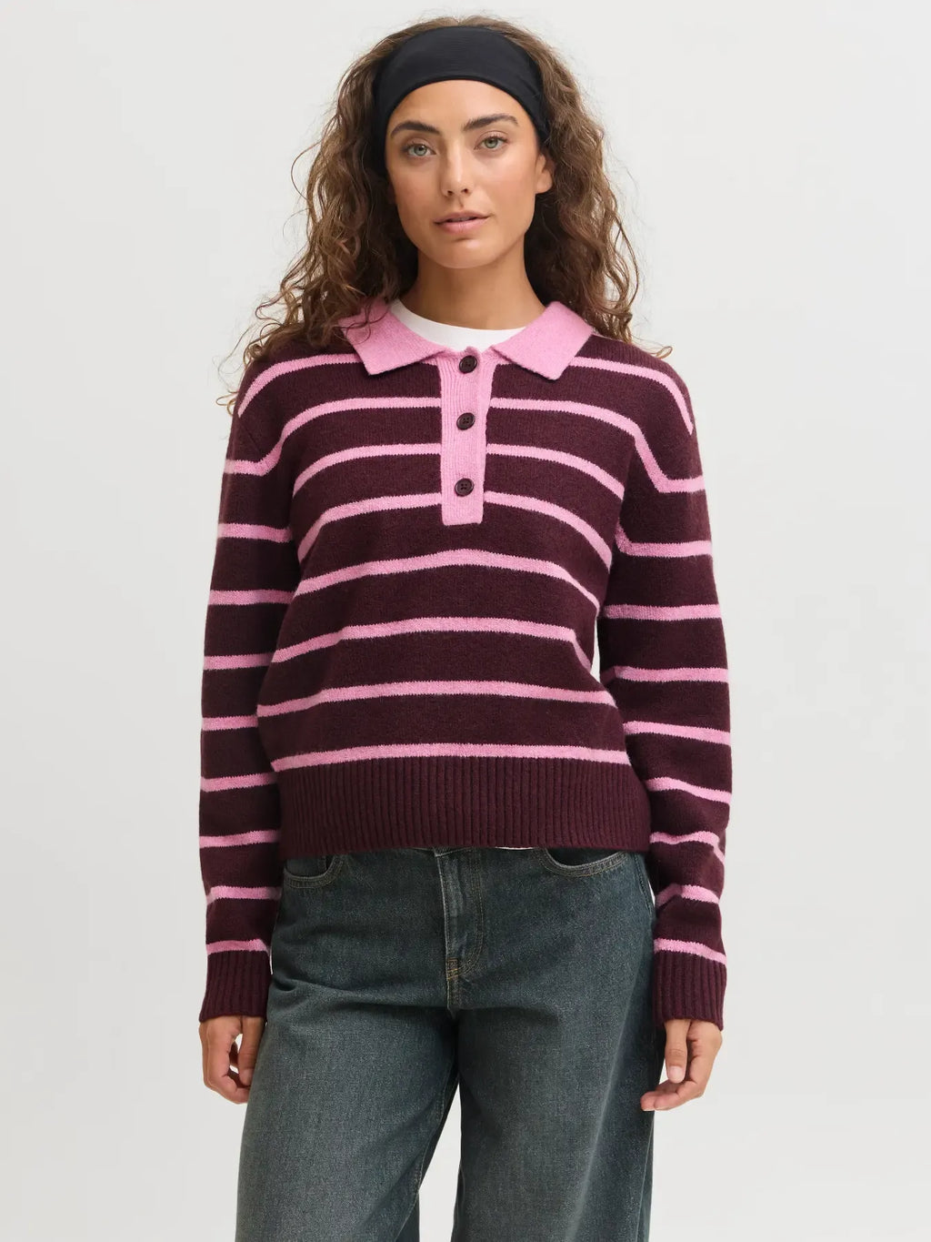 JJXX JXRUBY Pull Col Polo Maille