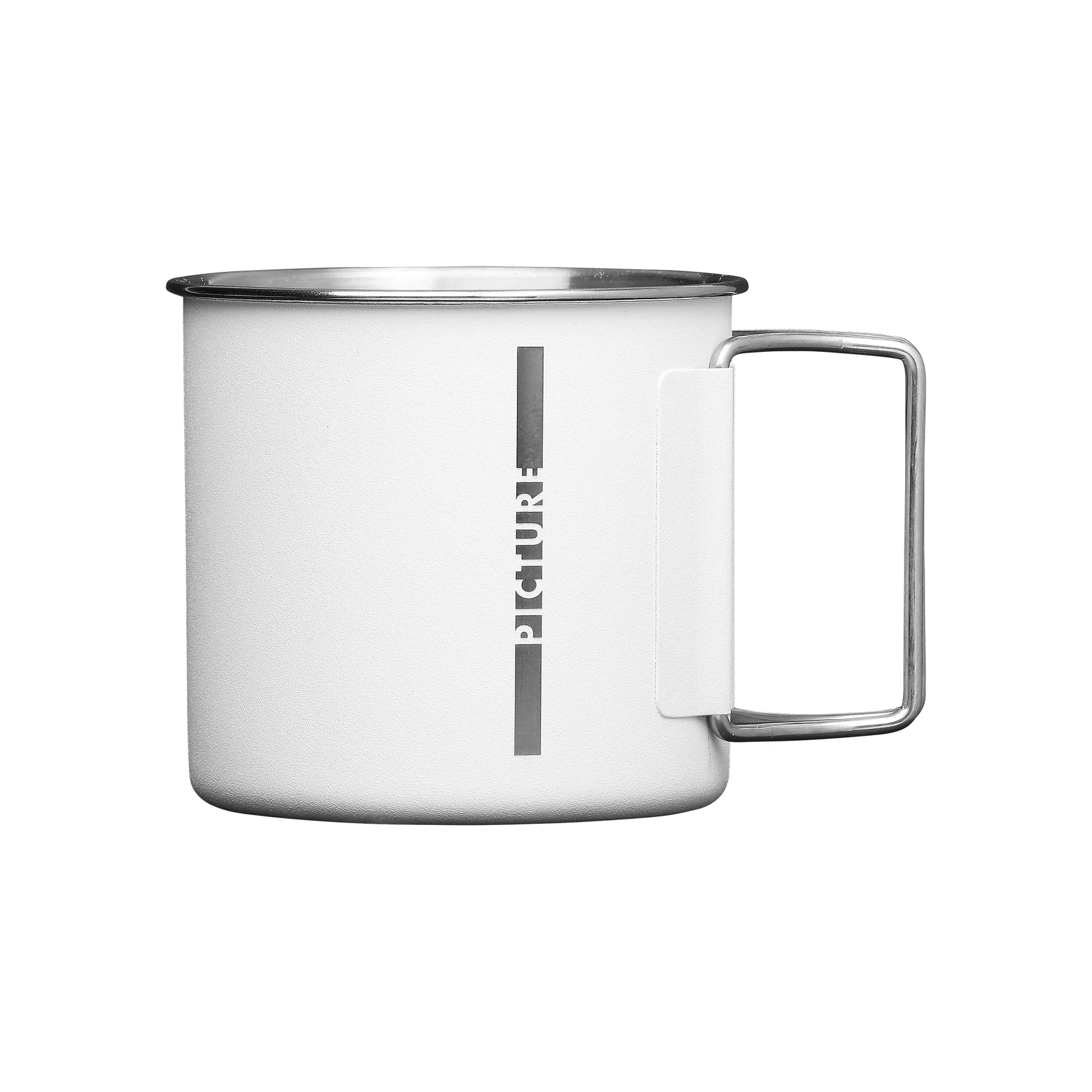 Tasse de Camping Picture Beavy Cup - Blanc Brillant