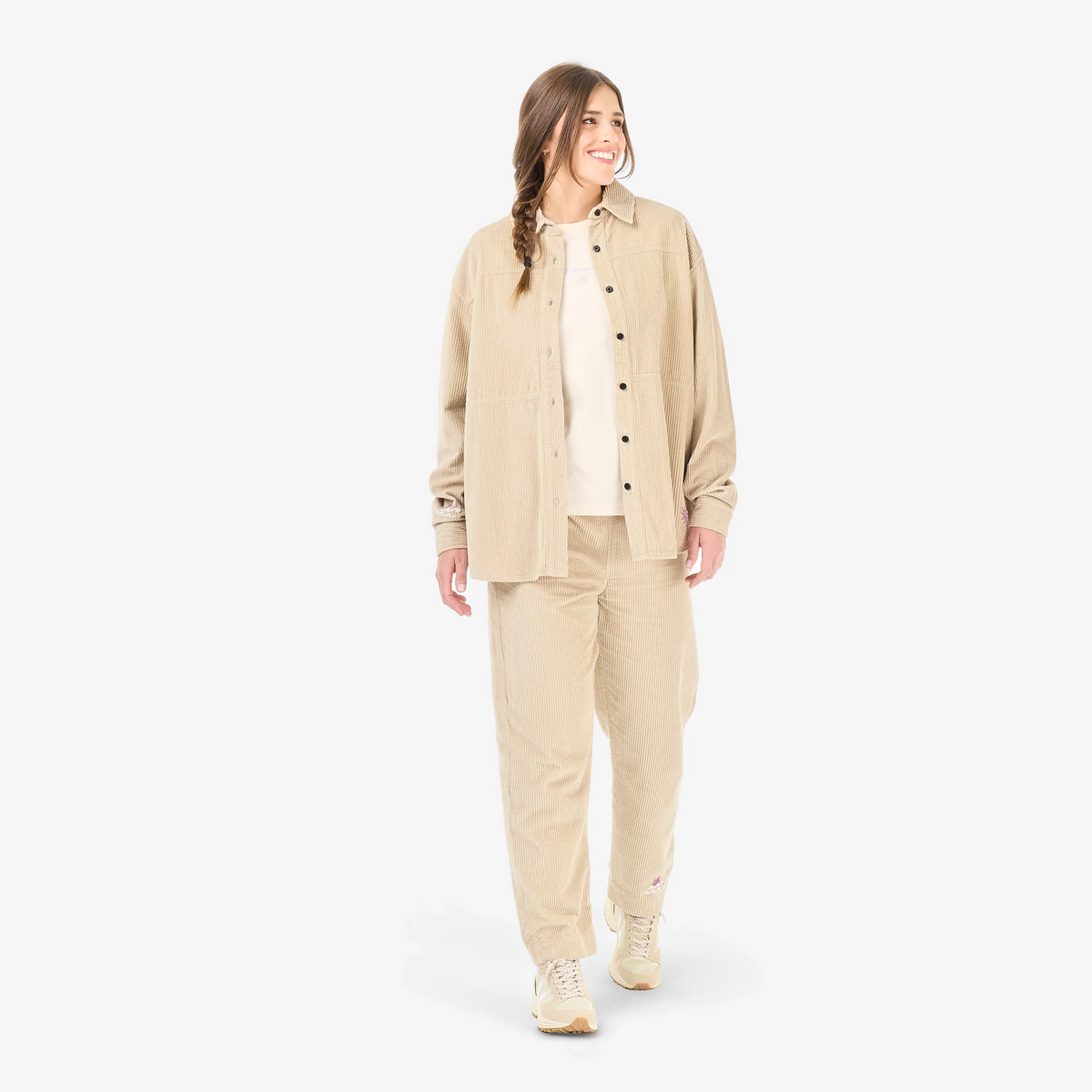 Pantalon Velours Côtelé Picture Laikko - Pure Cashmere Femme