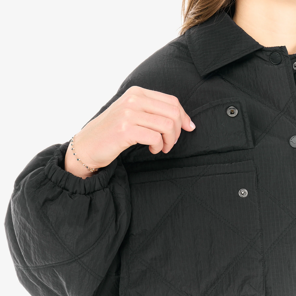 Veste Matelassée Picture Flib - Black Femme
