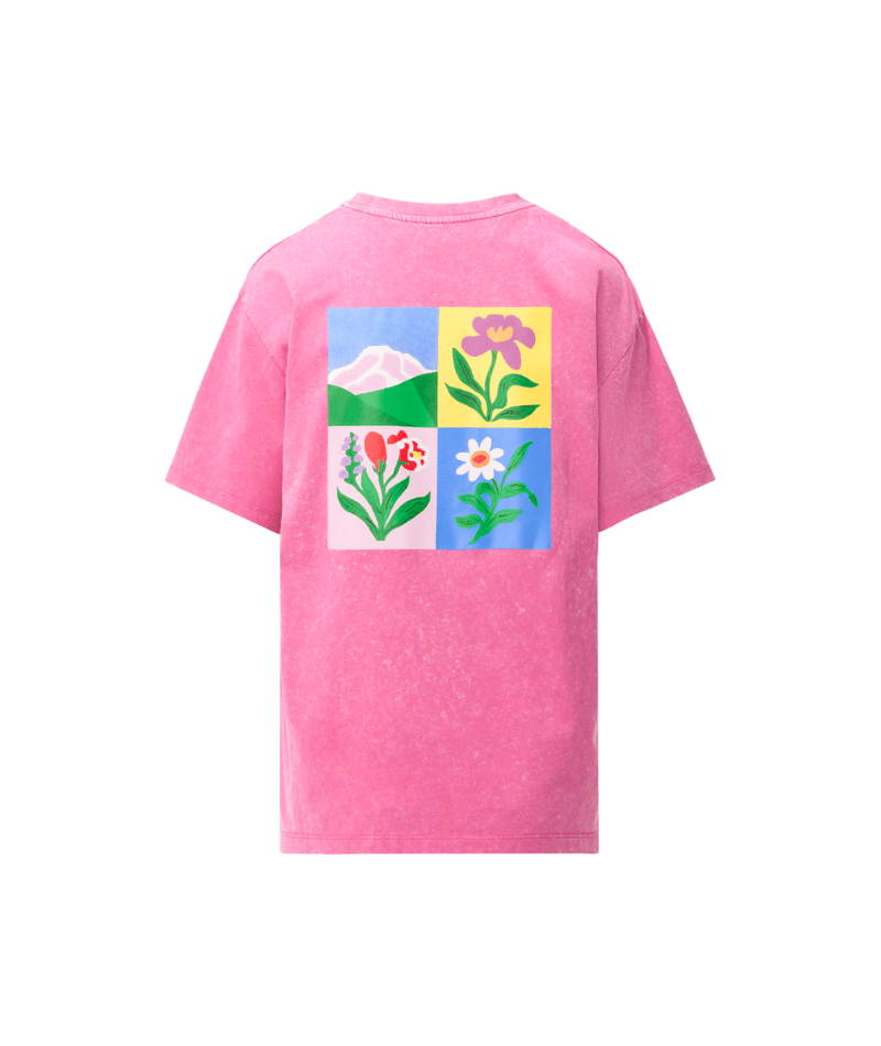 T-shirt Picture Lyra - Vapor Grey Washed Femme
