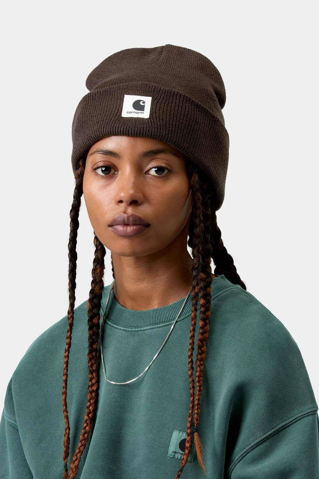 Bonnet Carhartt WIP Ashley - Palisander Femme