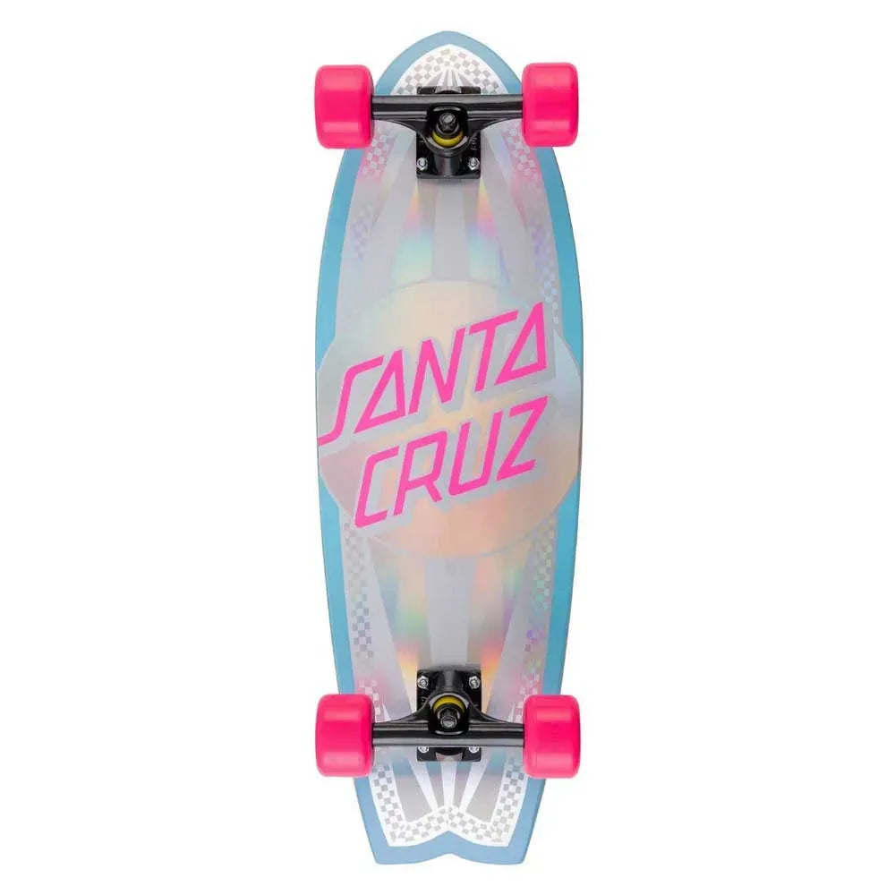 SANTA CRUZ COMPLETE CRUISER PRISMATIC DOT 8.8 X 27.7 SHARK