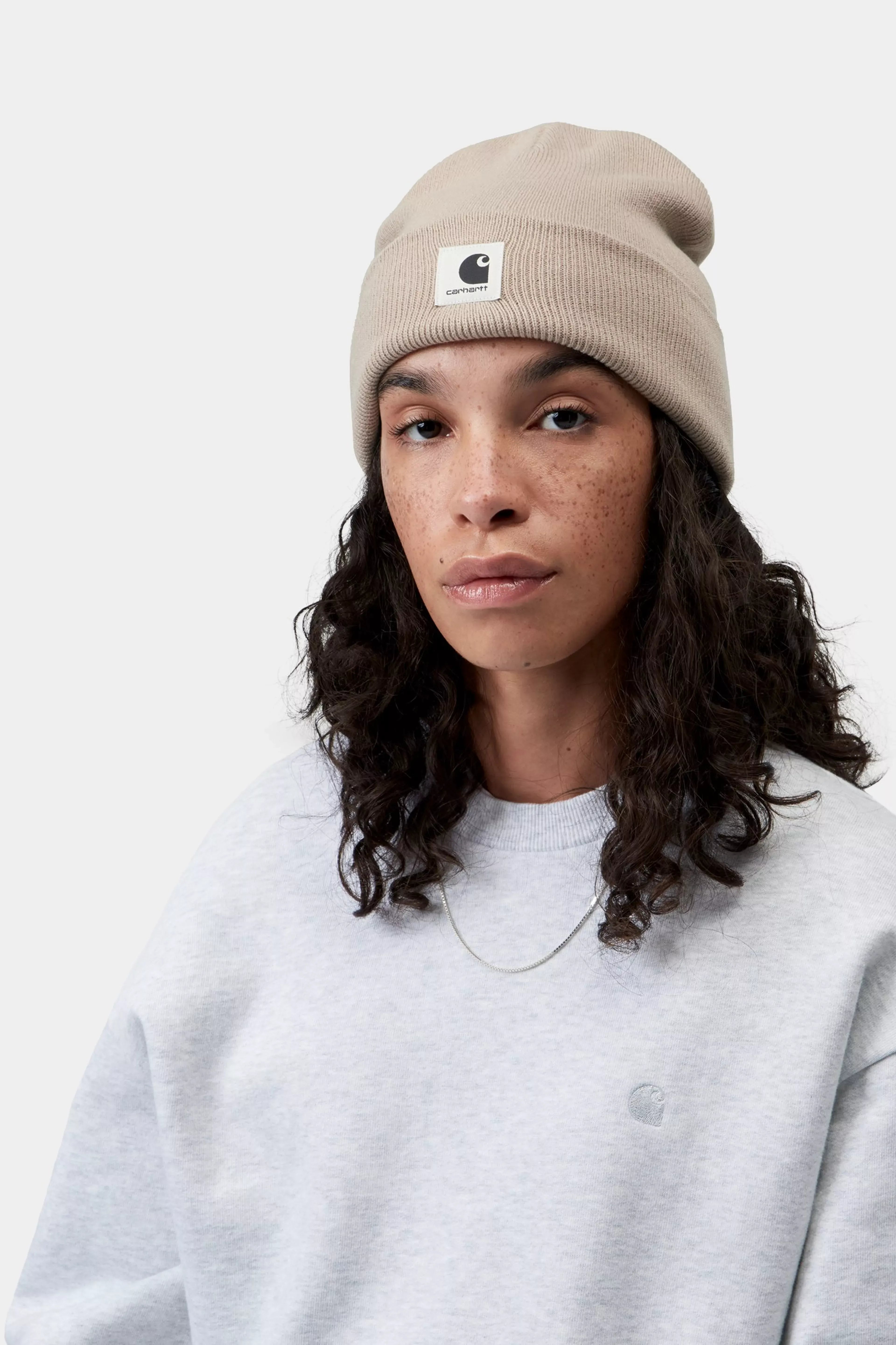 Bonnet Carhartt WIP Ashley - Fleur De Sel Femme