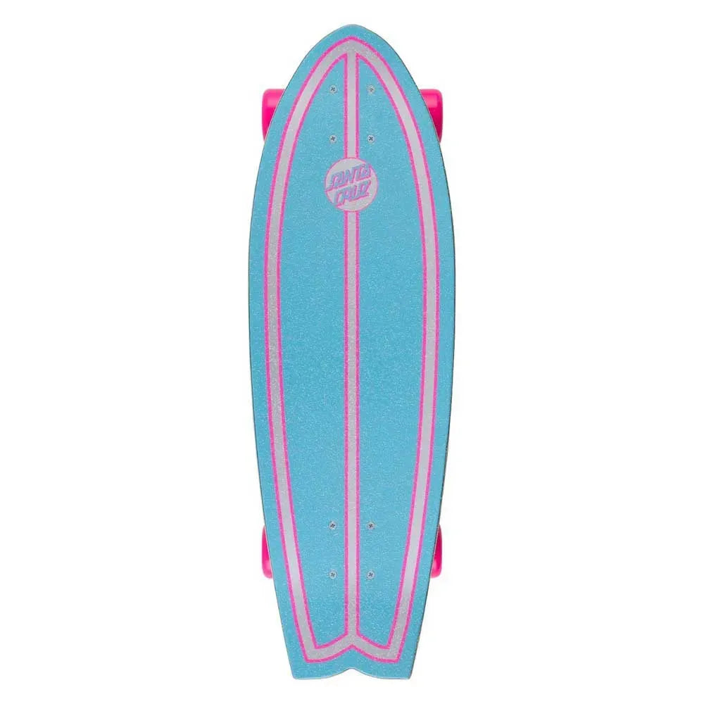 SANTA CRUZ COMPLETE CRUISER PRISMATIC DOT 8.8 X 27.7 SHARK