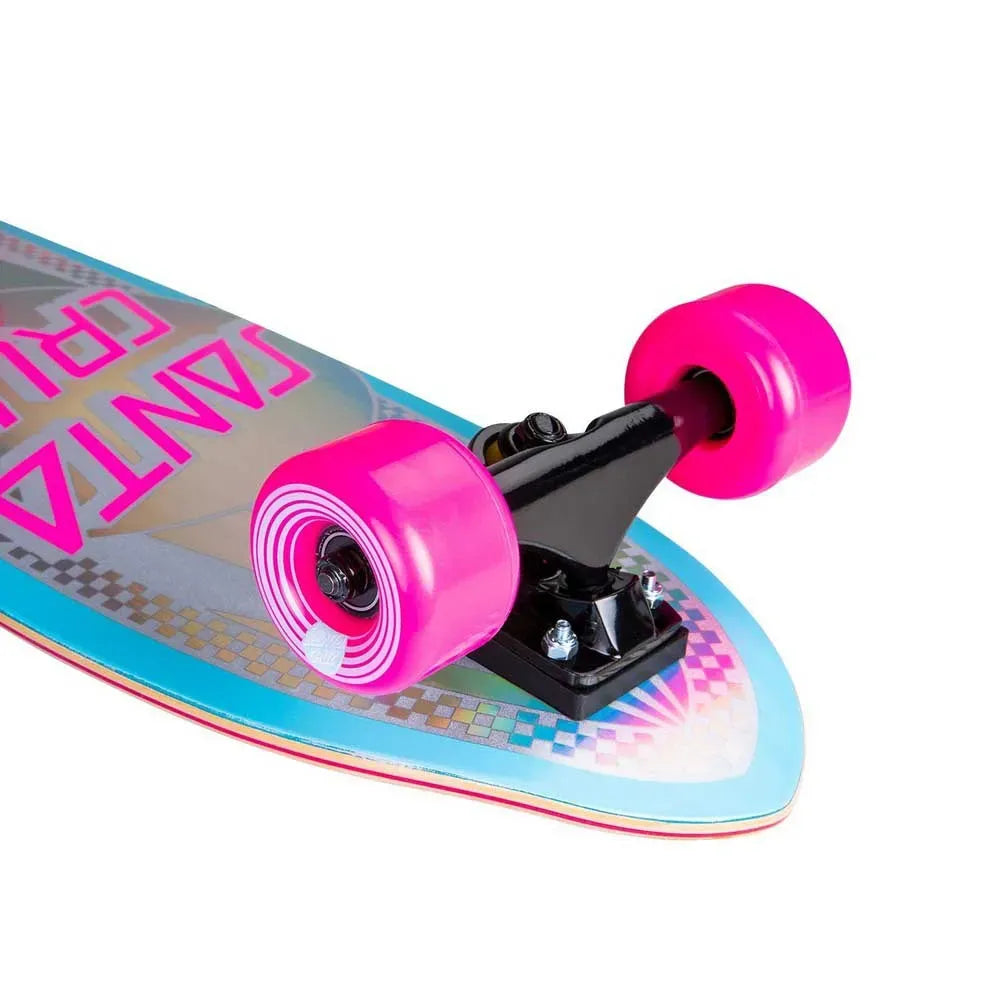 SANTA CRUZ COMPLETE CRUISER PRISMATIC DOT 8.8 X 27.7 SHARK