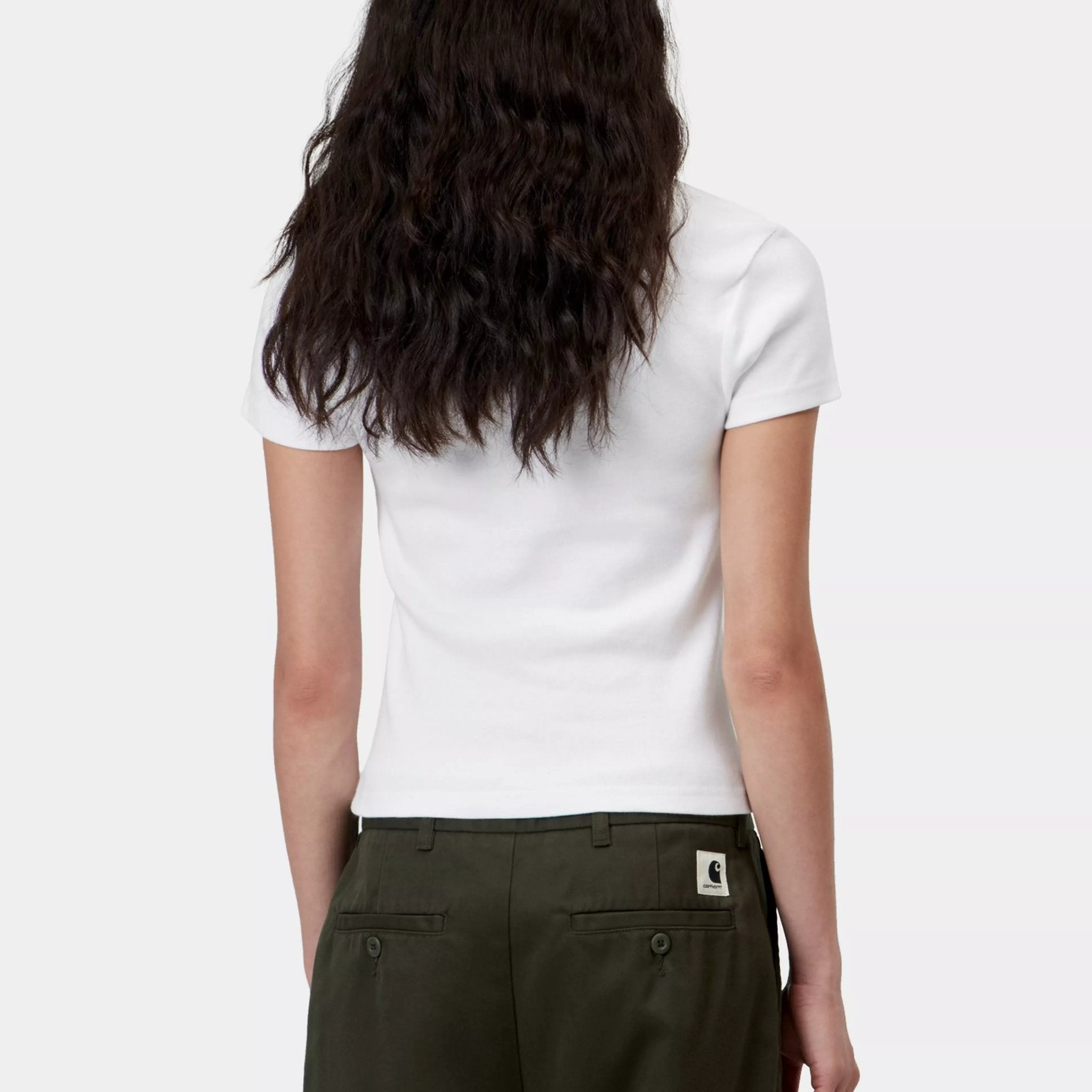 W' S/S Small Heart Patch T-Shirt