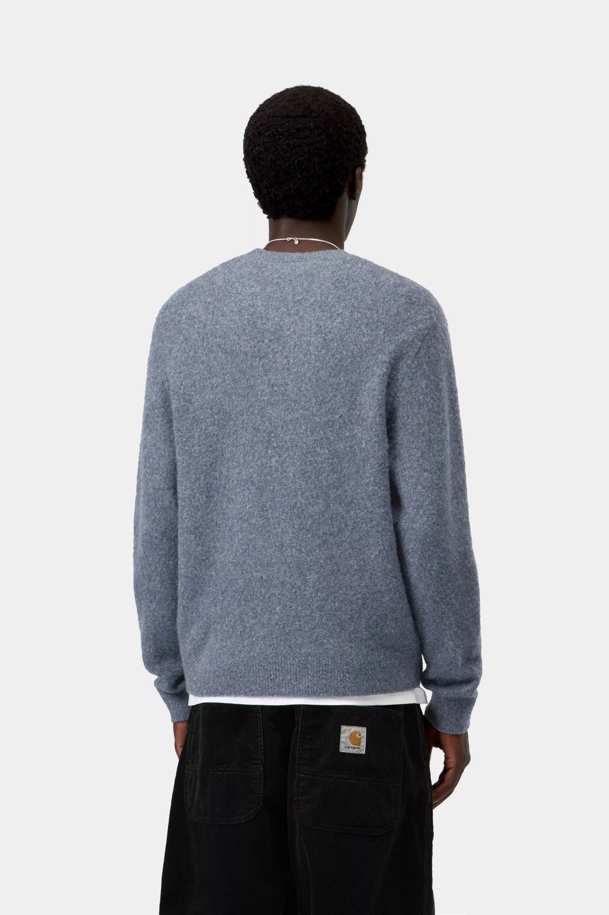 Pull Carhartt WIP Curtis - Tangled Shady Blue Homme