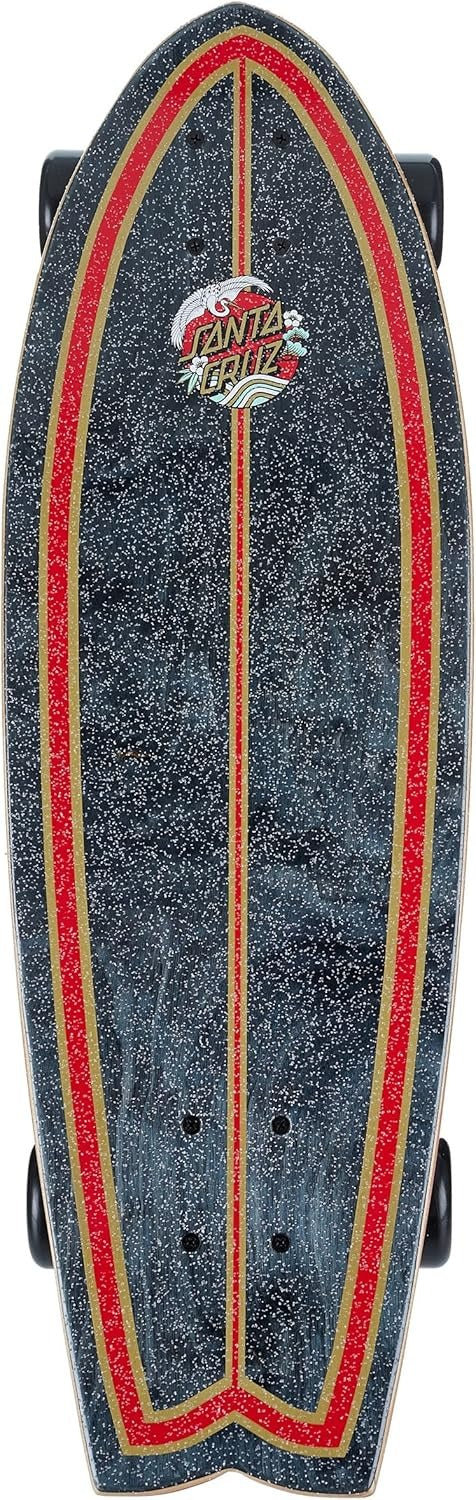 SANTA CRUZ COMPLETE CRUISER CRANE DOT 8.8 X 27.7 SHARK