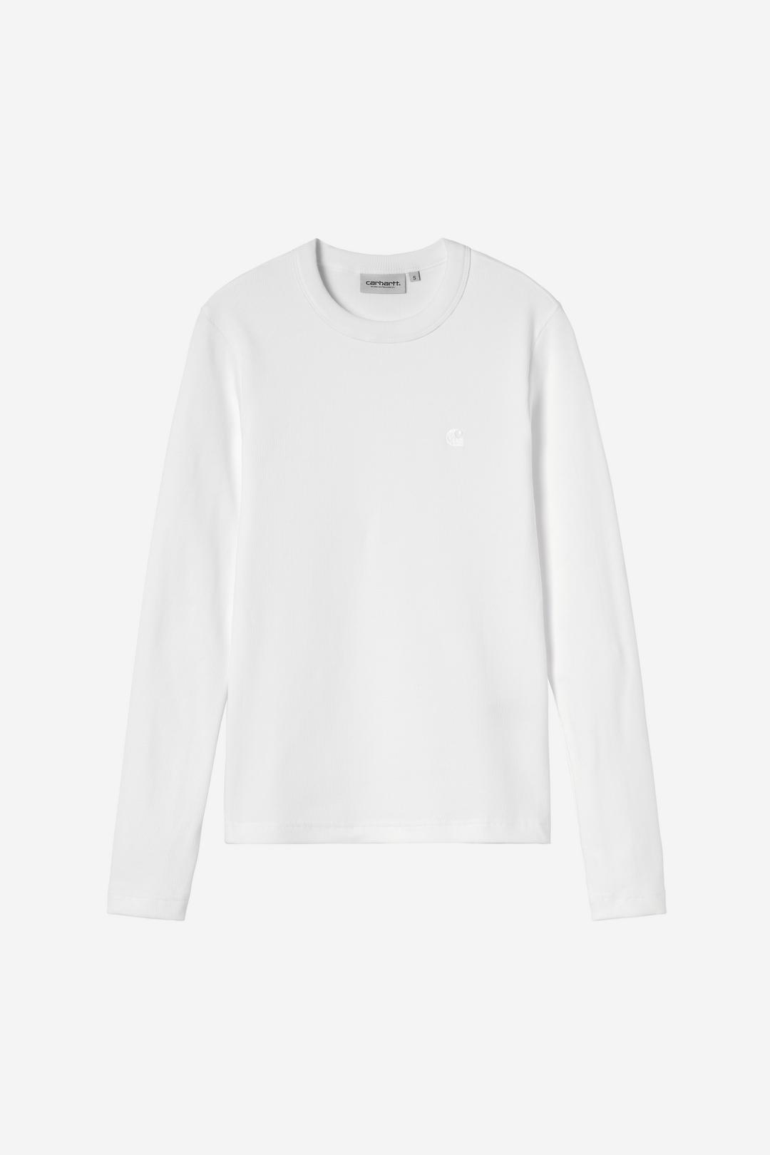 T-shirt Manches Longues Carhartt WIP Philipa - Blanc Femme
