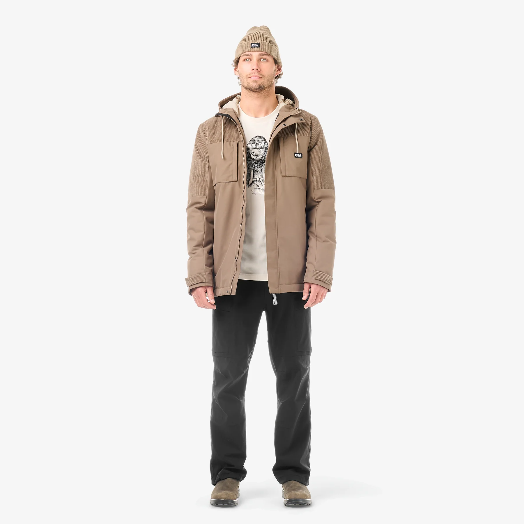 Veste Picture Storn - Shitake Homme