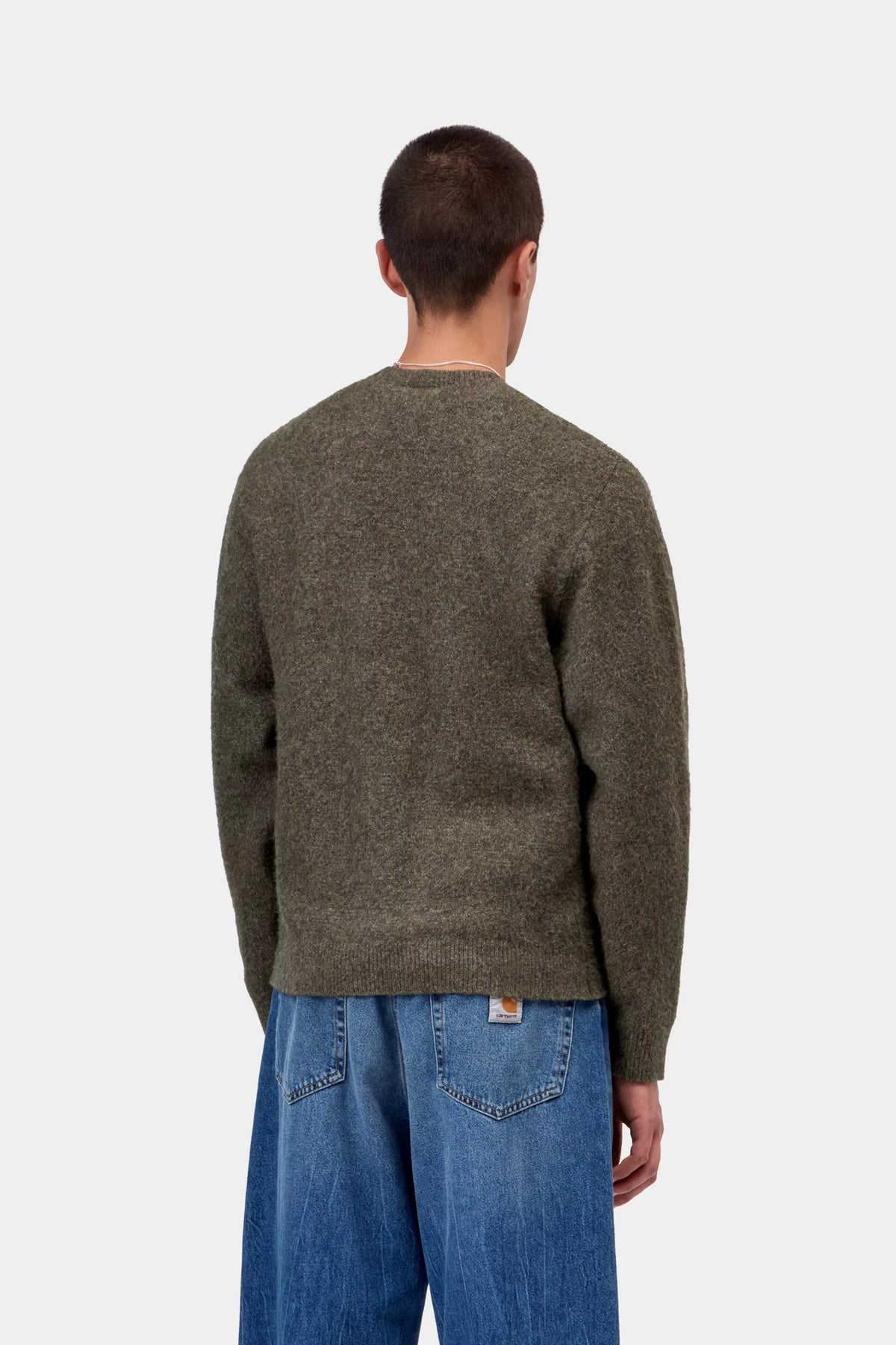 Pull Carhartt WIP Curtis - Tangled Shungite Homme