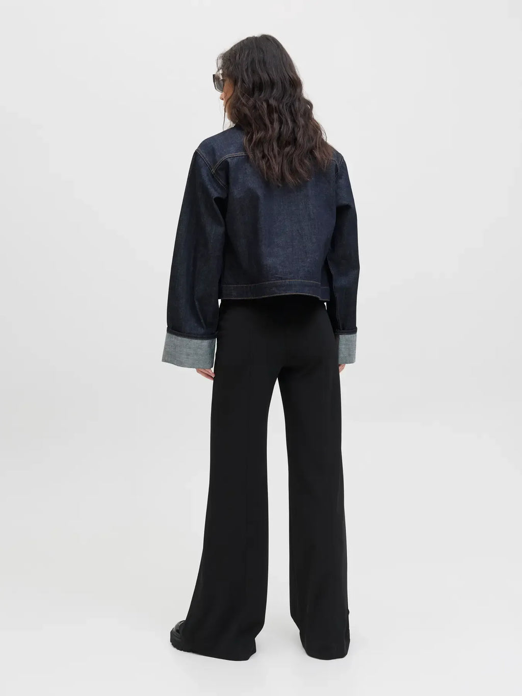 JJXX JXIDA NANCY Pantalon Wide Leg Taille Haute