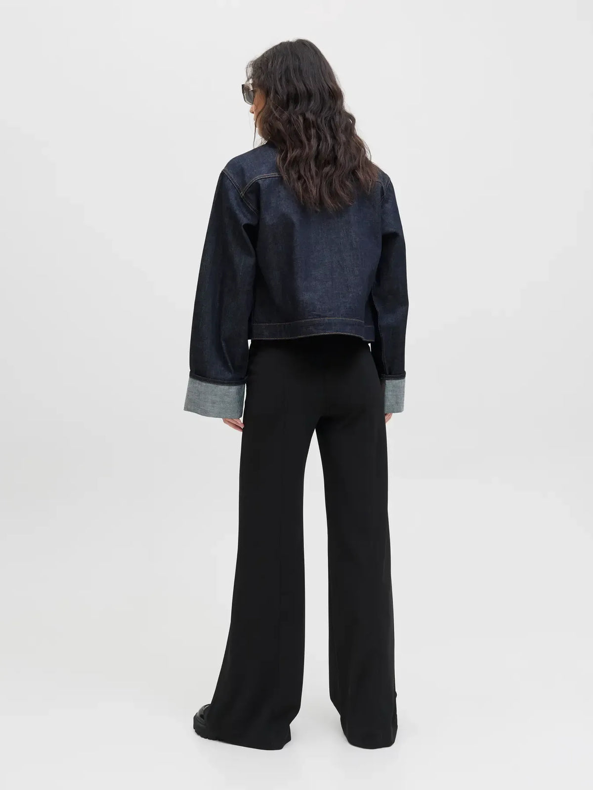 JJXX JXIDA NANCY Pantalon Wide Leg Taille Haute