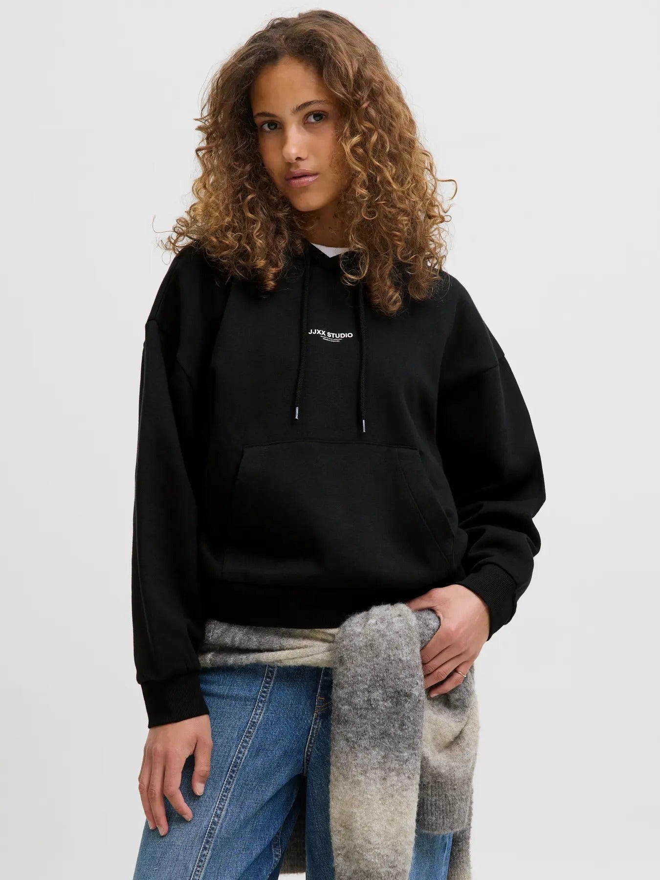 Sweat à Capuche JJXX Studio Vesterbro - Coton Bio Relaxé Femme