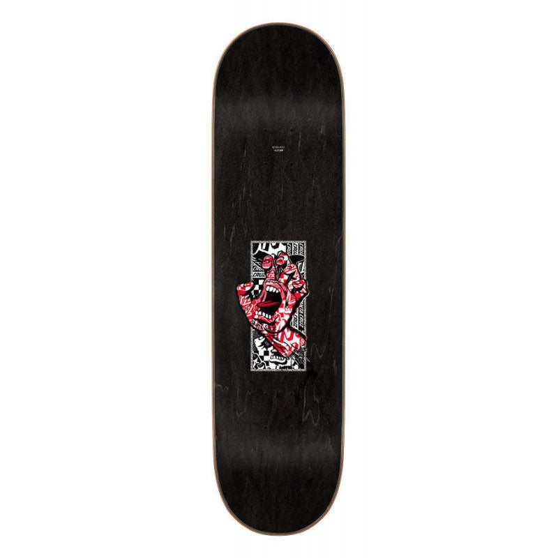SANTA CRUZ DECK FLIER COLLAGE DOT 8.125 X 31.7