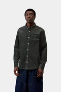 Chemise Velours Côtelé Carhartt WIP L/S Madison Cord - Raven Homme