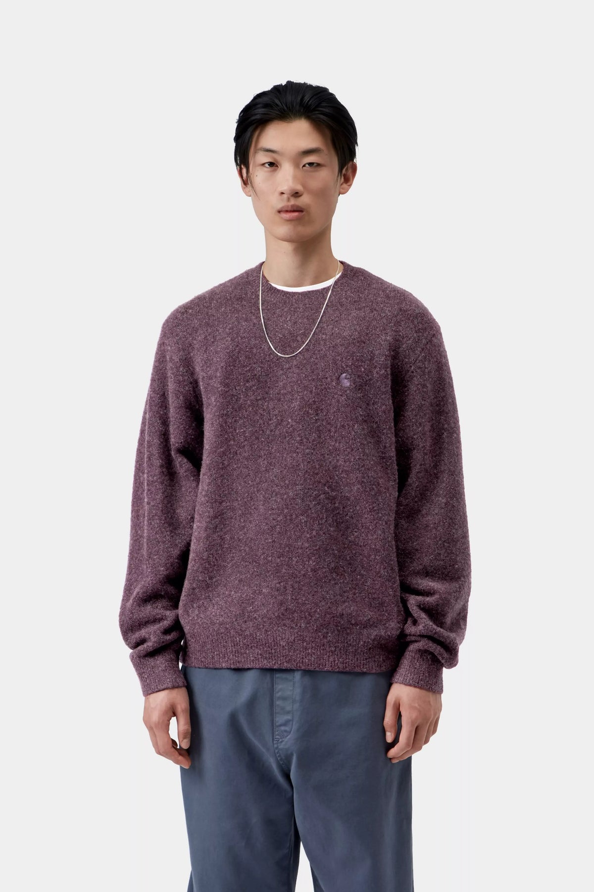 Pull Carhartt WIP Curtis - Tangled Shady Purple Homme