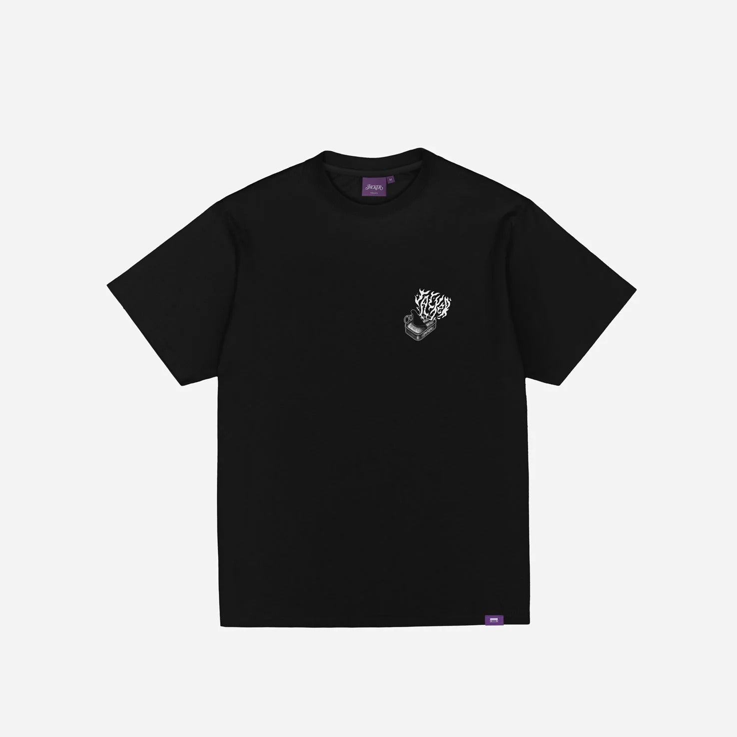Black Sardine T-shirt Black
