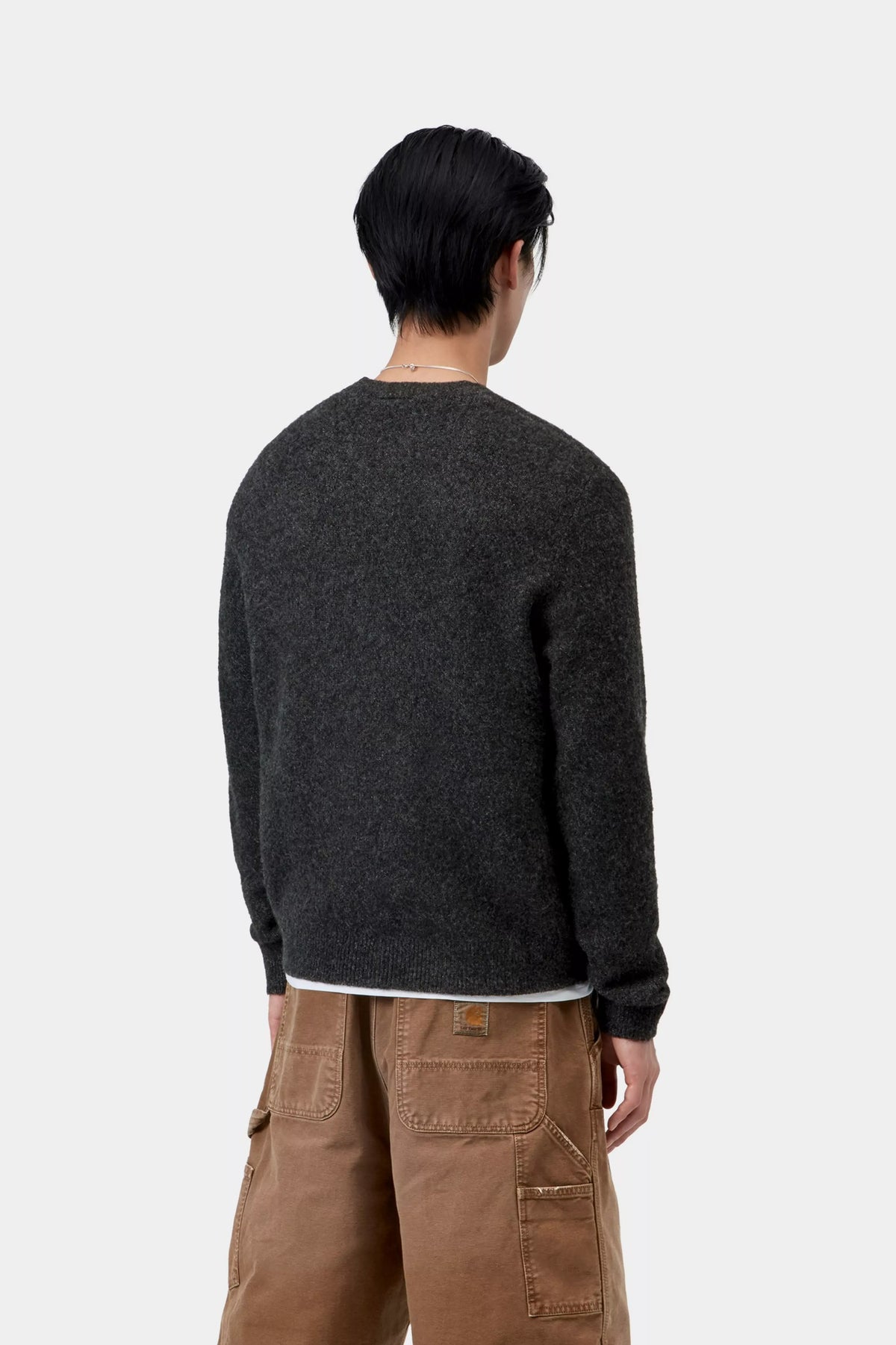 Pull Carhartt WIP Curtis - Tangled Black Homme