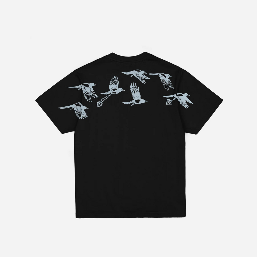 T-shirt Jacker D.Birds Cooper - Black Homme