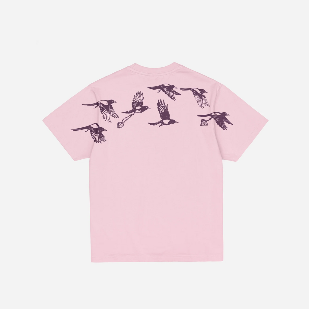 T-shirt Jacker D.Birds Cooper - Pink Homme