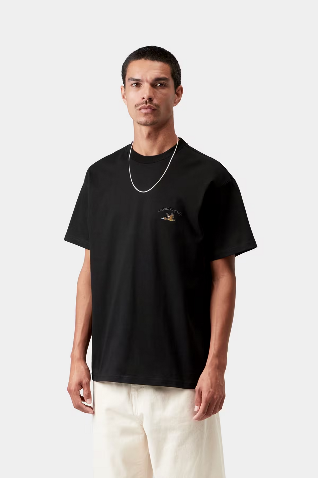 T-shirt Carhartt WIP Animated Ducks - Noir Homme