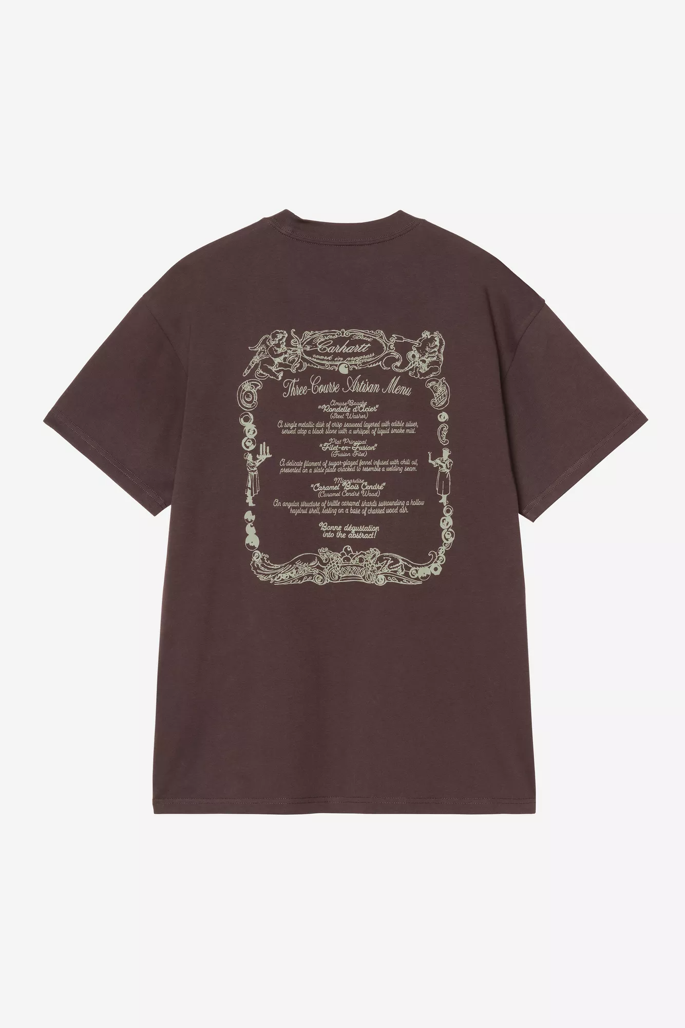 T-shirt Carhartt WIP Chez WIP - Palisander Homme