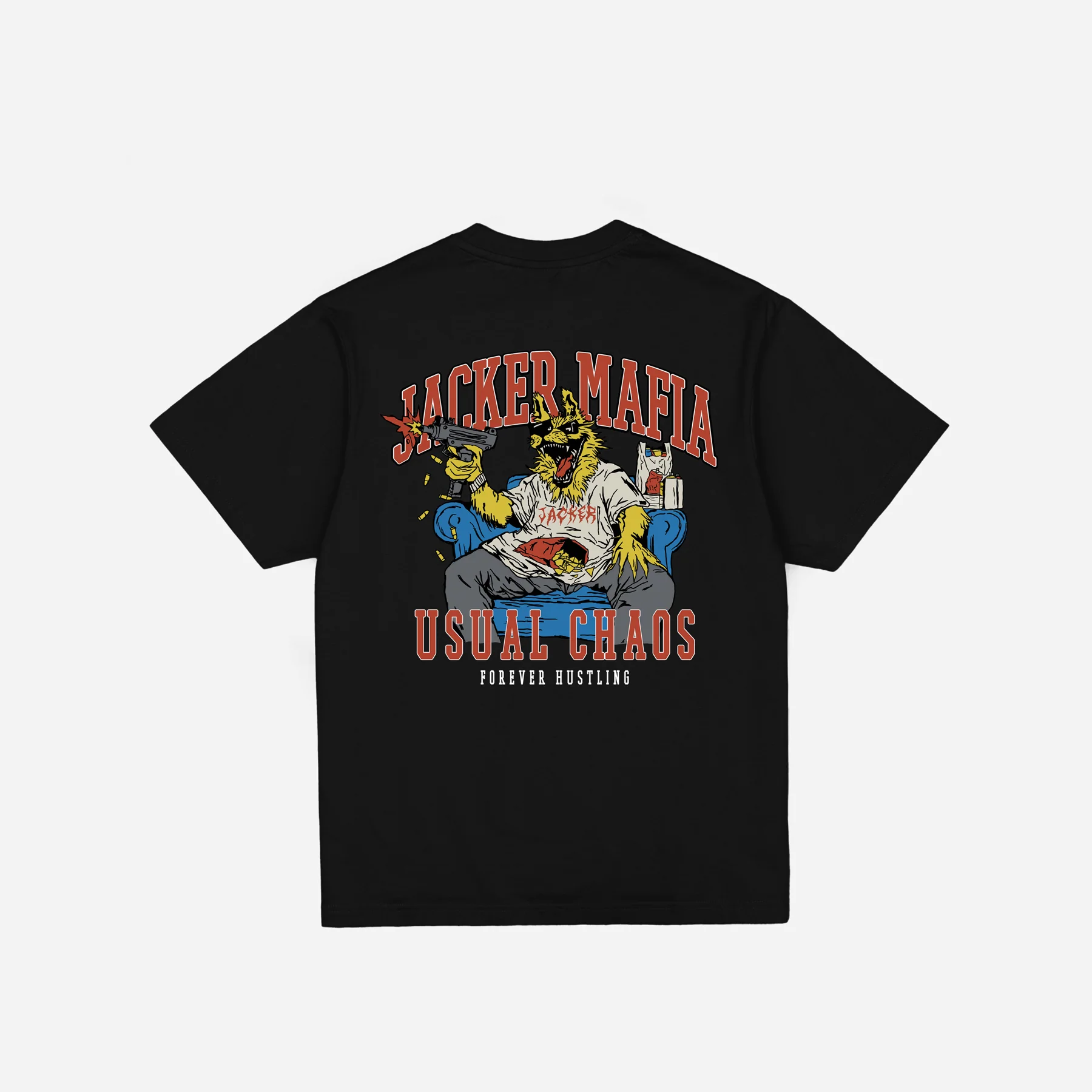 T-shirt Jacker Instinct - Black Homme