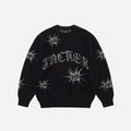 Pull Maille Jacker N°1890 Knit - Black Homme