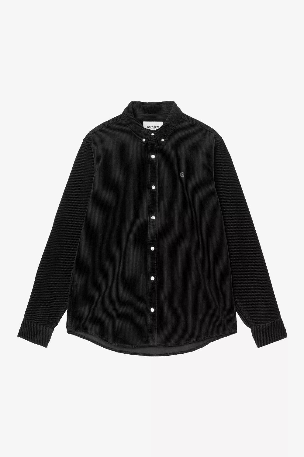 Chemise Velours Côtelé Carhartt WIP L/S Madison Cord - Soot Homme