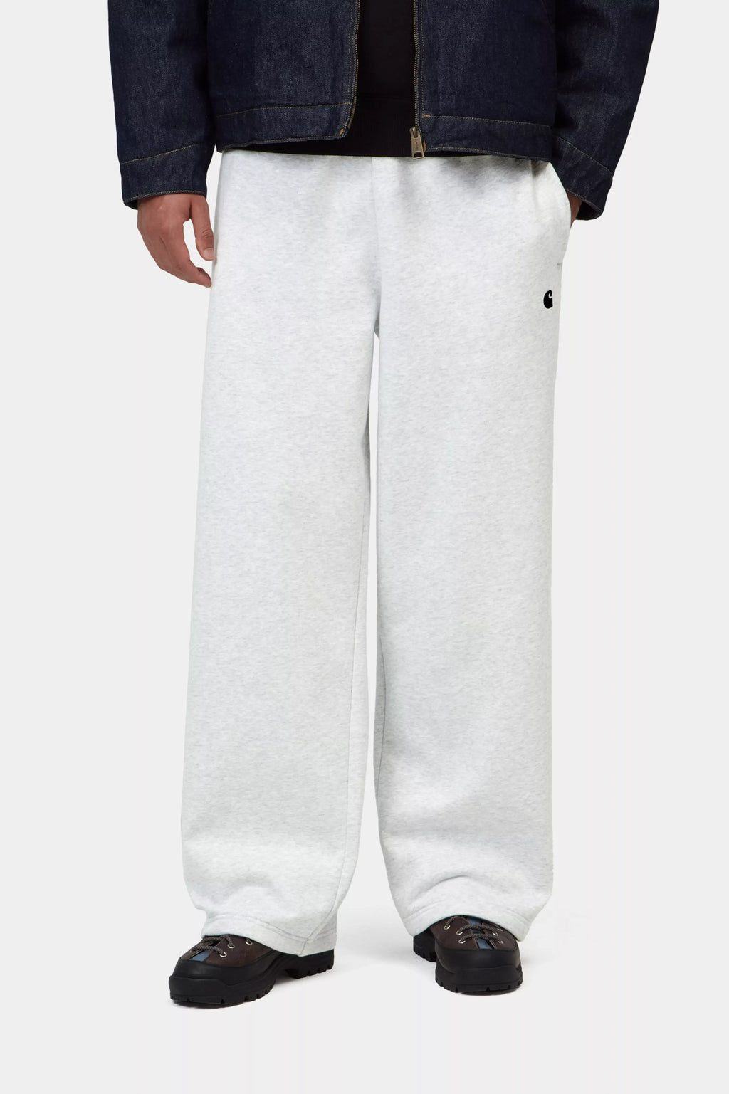 Jogging Carhartt WIP Mack - Ash Heather/Black Homme