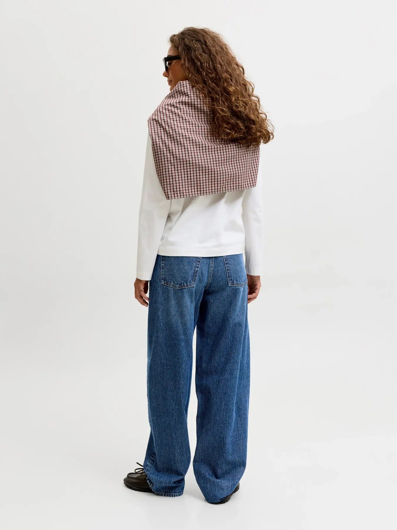 Jean JJXX Fuji Barrel - Coupe Barrel Taille Haute Femme