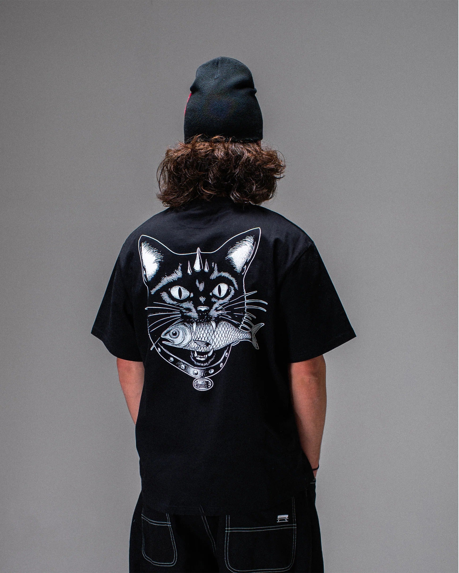 Black Sardine T-shirt Black