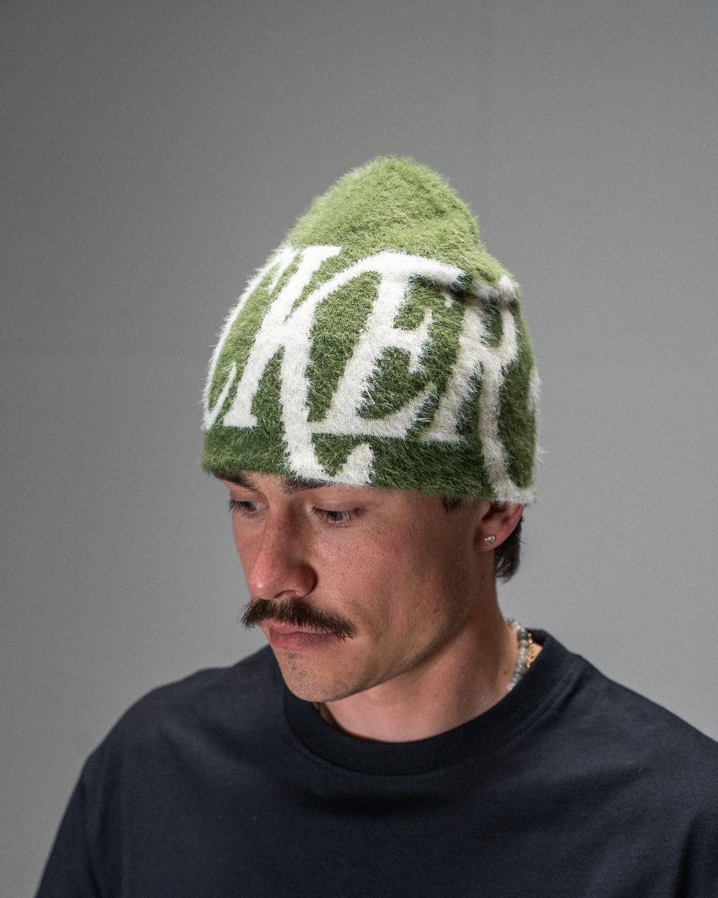 Bonnet Mohair Jacker Blur - Green