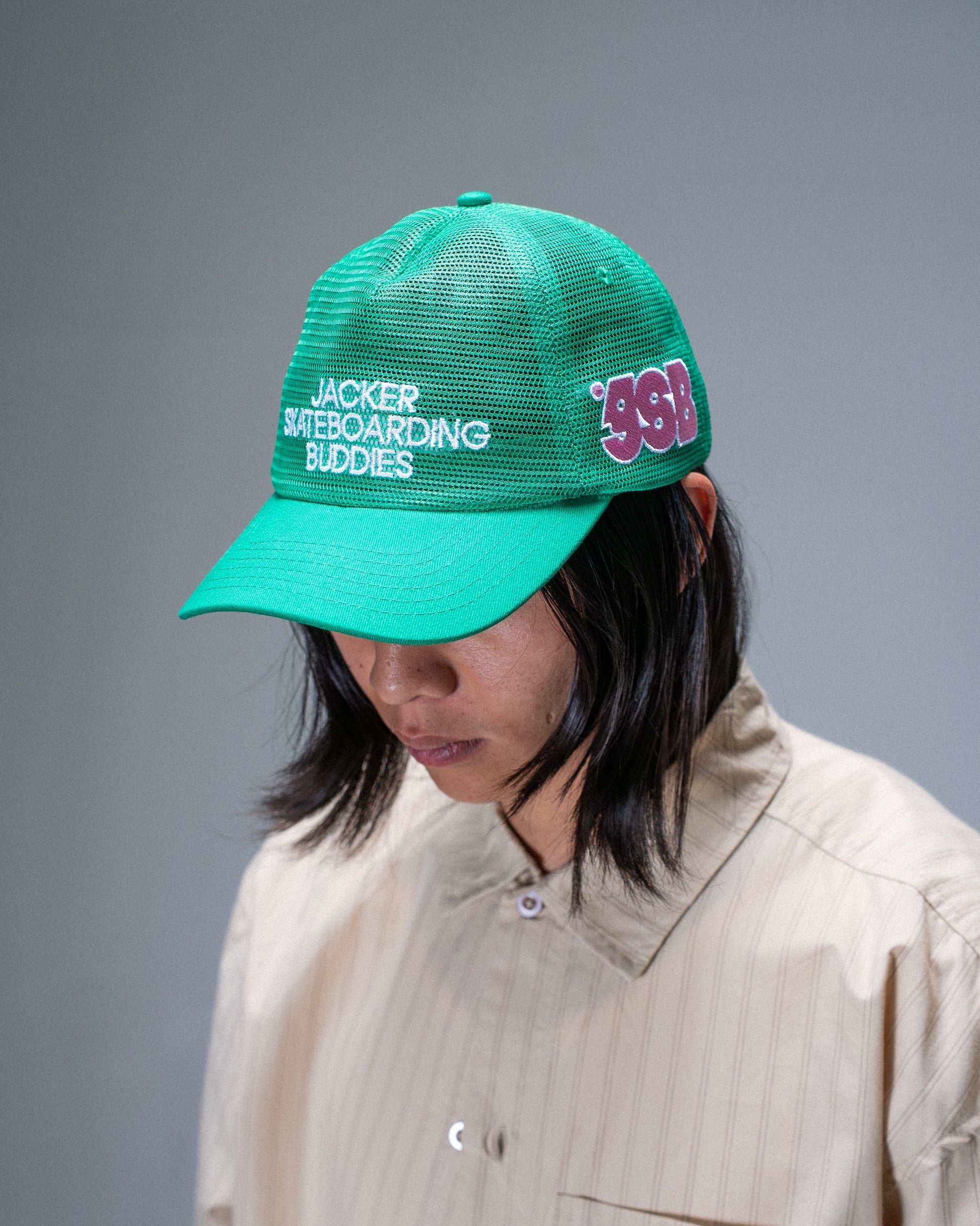 JSB SnapBack 5 Panel Green