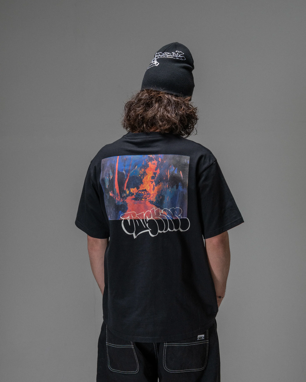 T-shirt Jacker Last Night - Black Homme