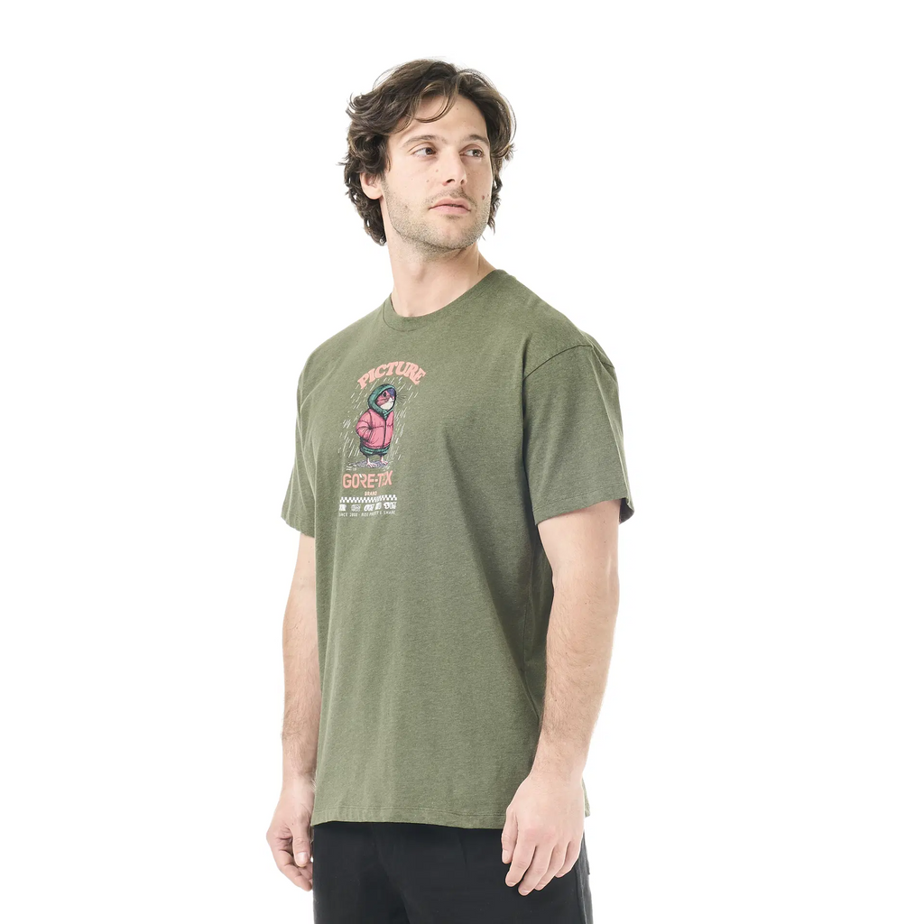 T-shirt Picture x GTX - Blanc Homme