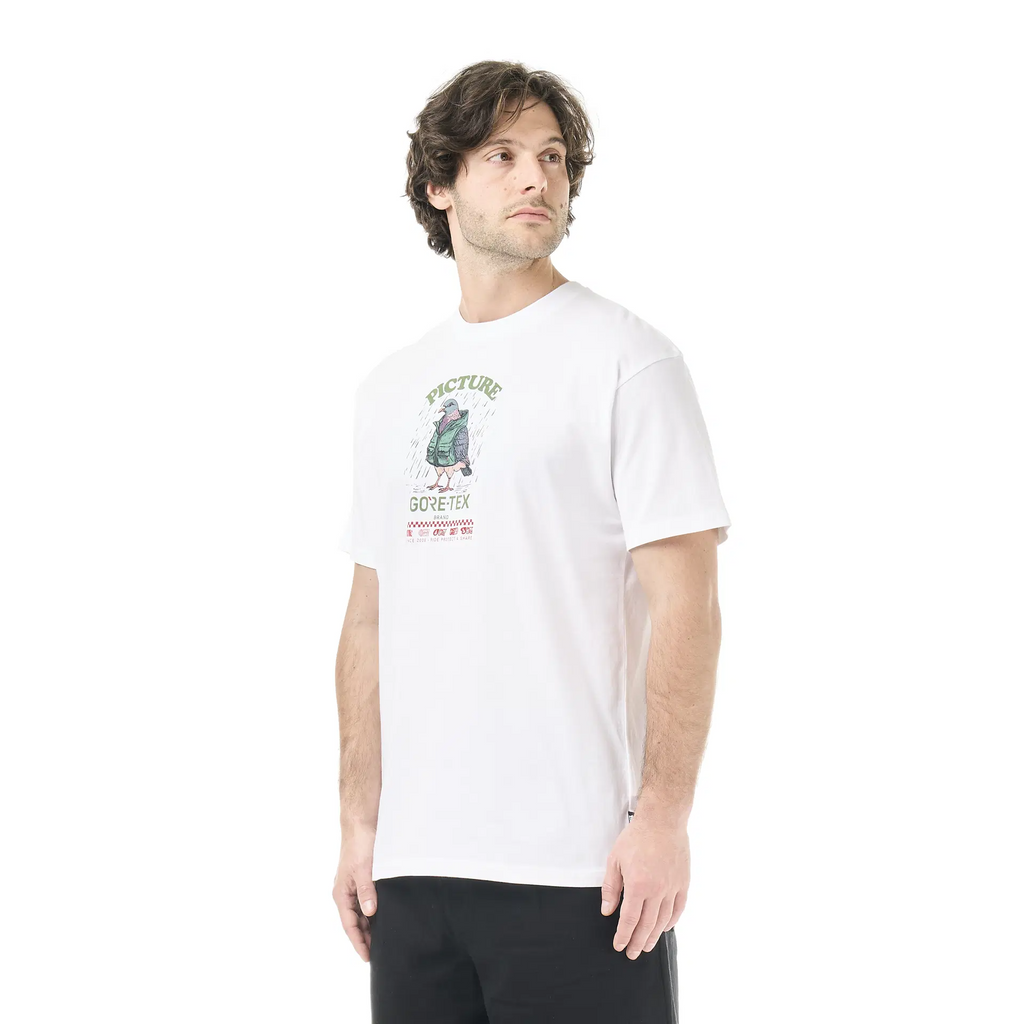 T-shirt Picture x GTX - Blanc Homme