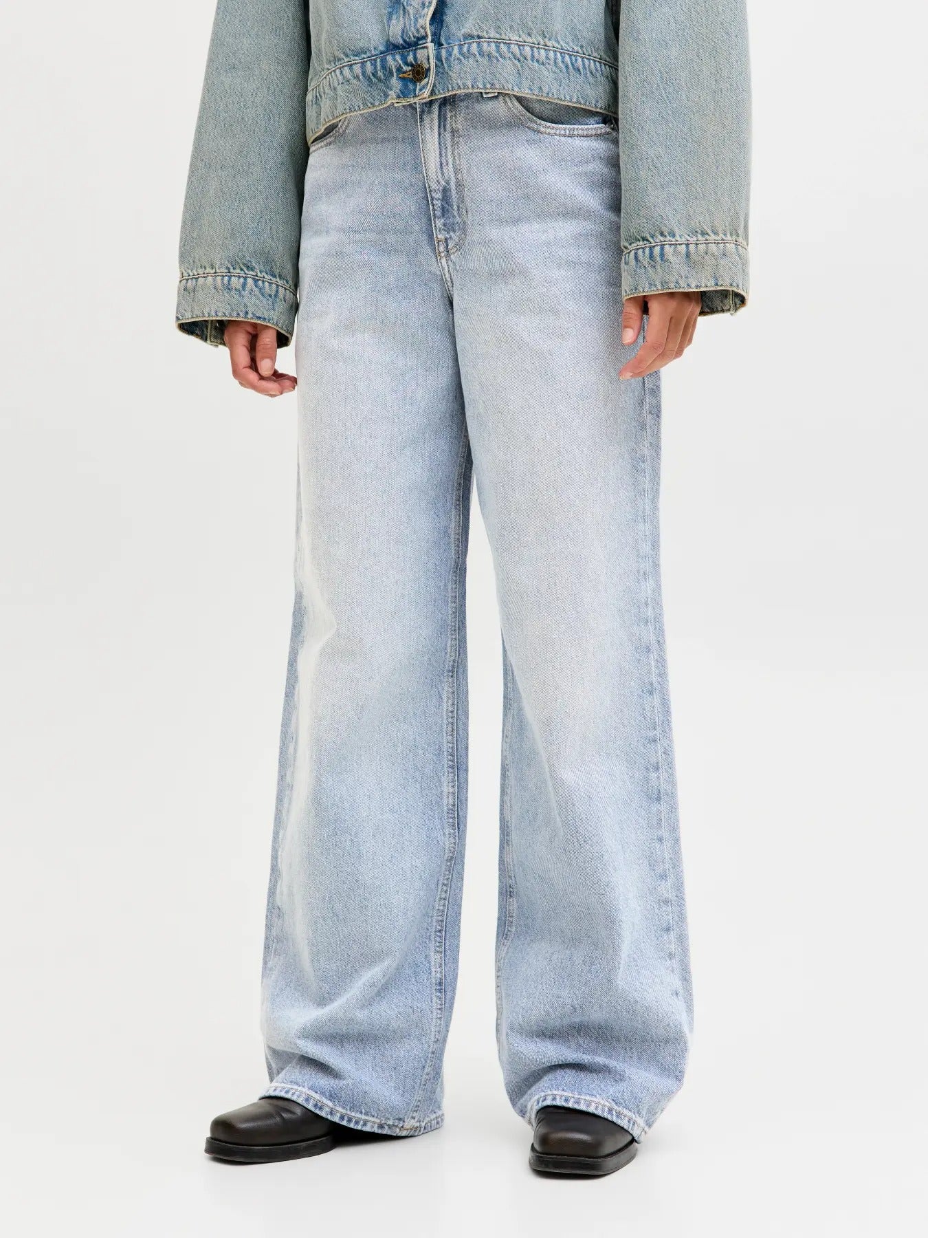 Jean JJXX Tokyo Wide - Coupe Large Taille Haute Femme