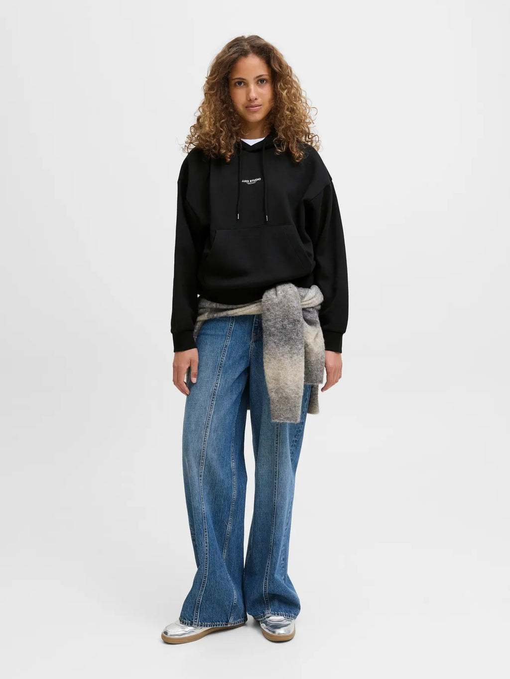 Sweat à Capuche JJXX Studio Vesterbro - Coton Bio Relaxé Femme