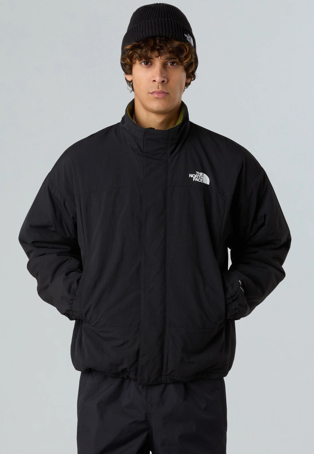 M YUMIORI REV JKT TNF Black/Woodl