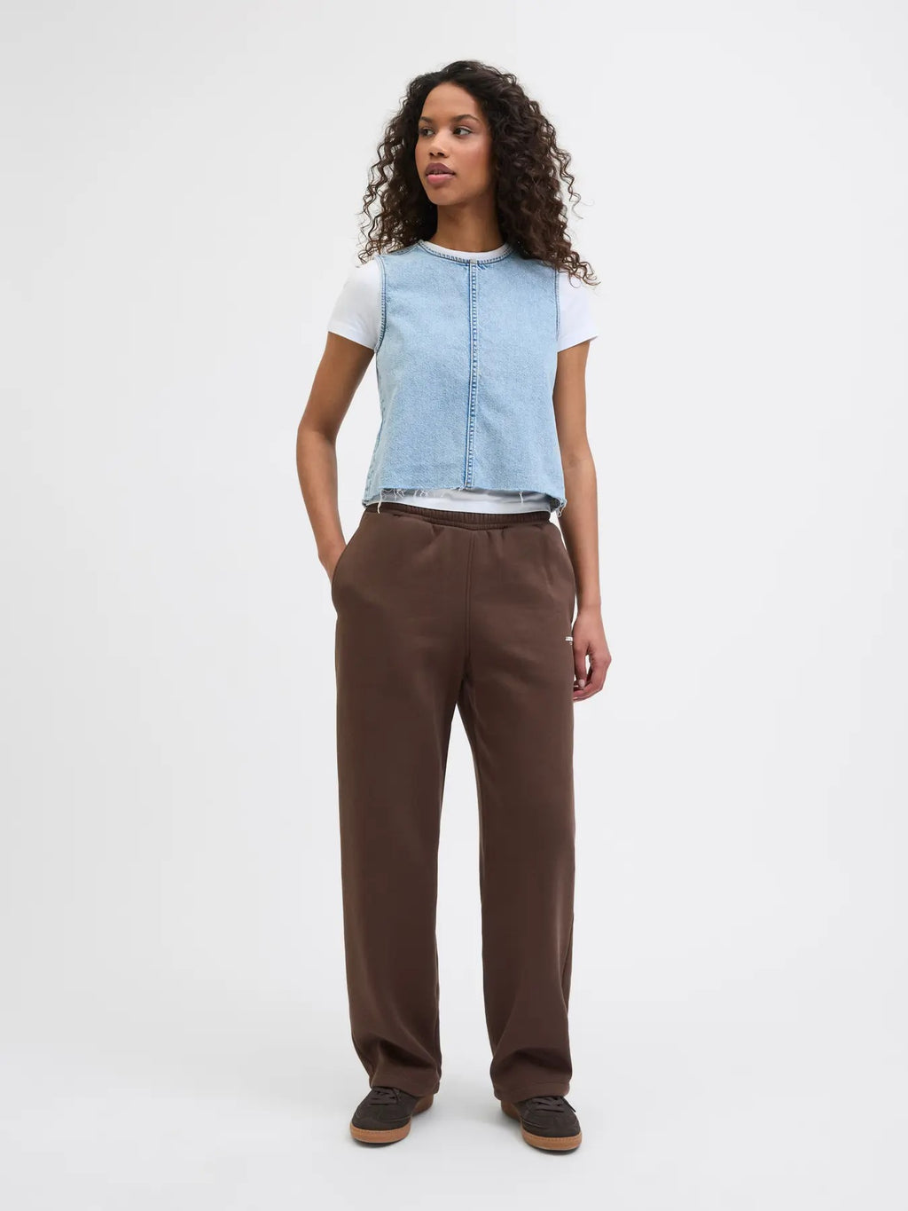 Jogging JJXX Studio Vesterbro - Taille Haute Coton Bio Femme