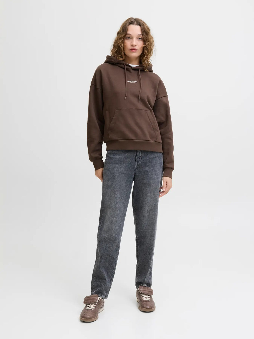 Sweat à Capuche JJXX Studio Vesterbro - Coton Bio Relaxé Femme