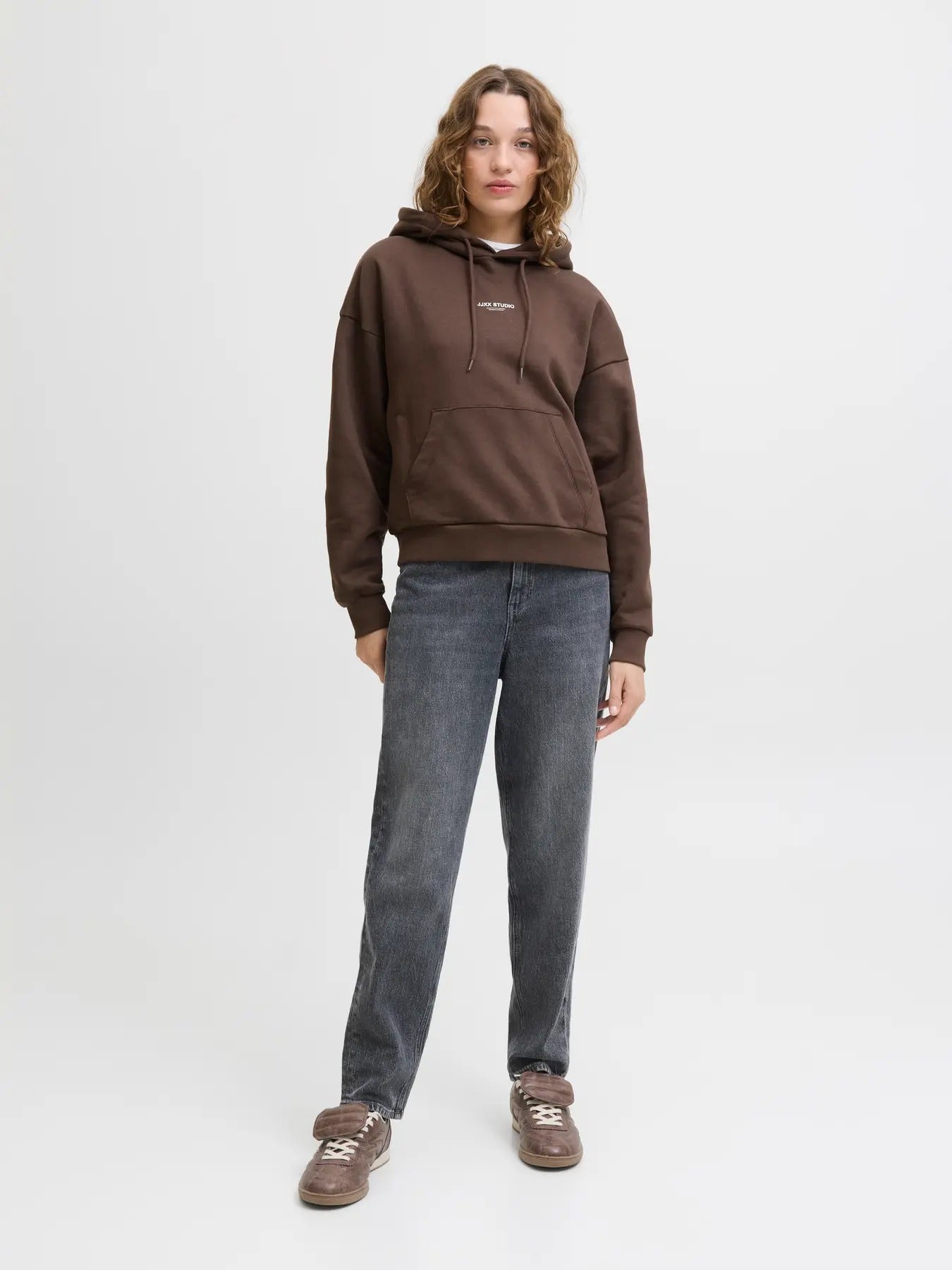 Sweat à Capuche JJXX Studio Vesterbro - Coton Bio Relaxé Femme