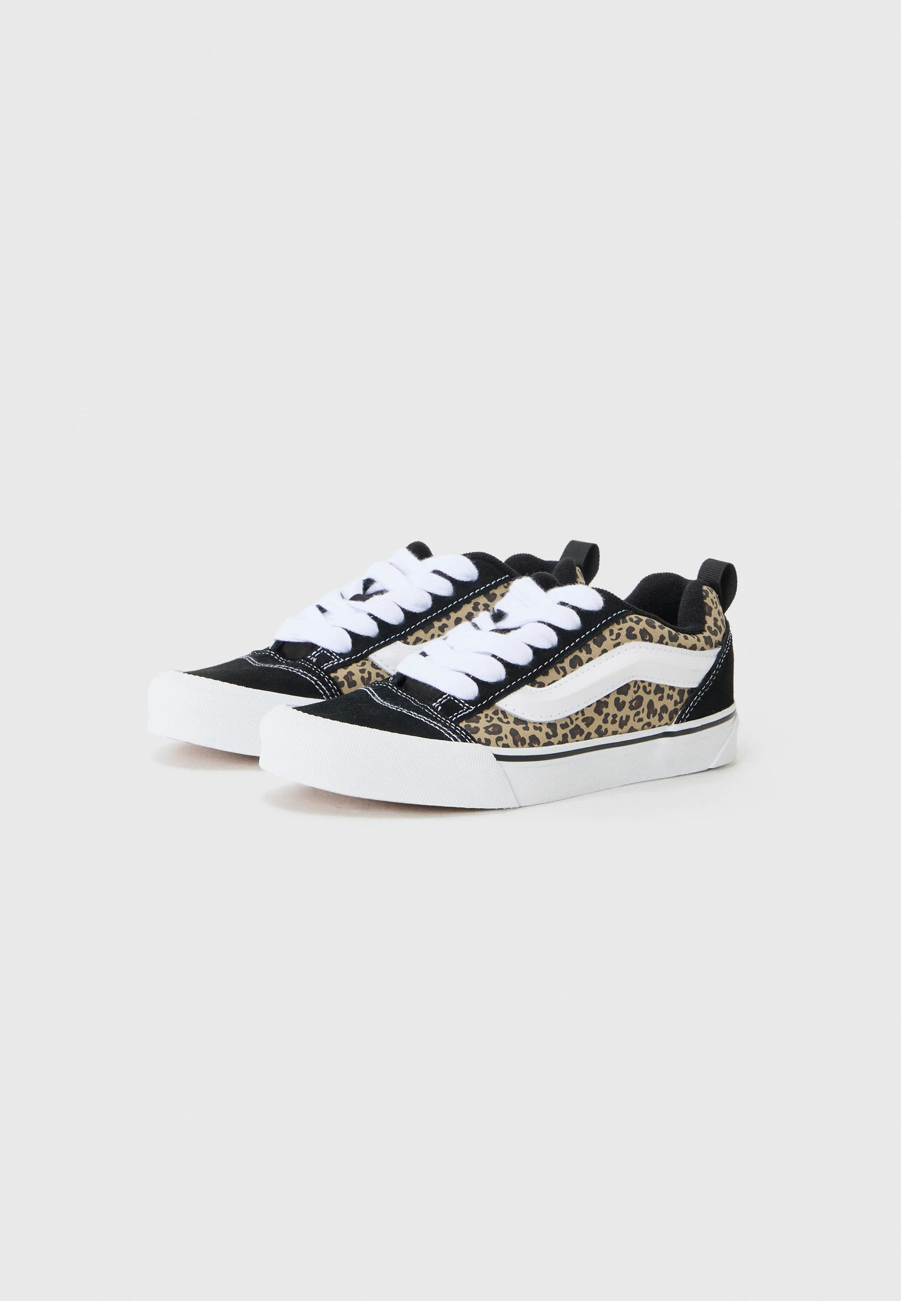 Sneakers Vans Knu-Skool Glitter Leopard - Noir Unisexe