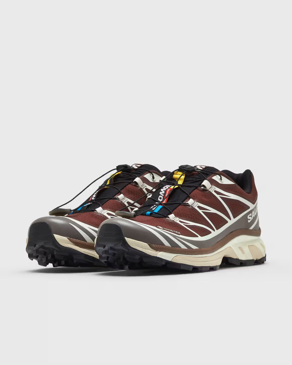 Sneakers Trail Salomon XT-6 GORE-TEX - Bitter Chocolate/Iron/Vanilla Unisexe