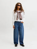 Jean JJXX Fuji Barrel - Coupe Barrel Taille Haute Femme